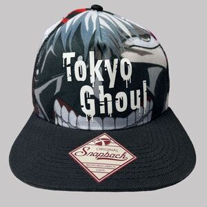 Tokyo Ghoul Anime Youth Hat Snap Back One Size‎ Adjustable Cap